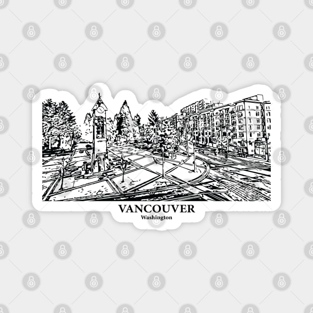 Vancouver - Washington Magnet by Lakeric