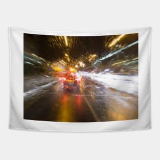 Driving Rain Tapestry