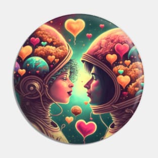 Cosmology of love #2 Pin