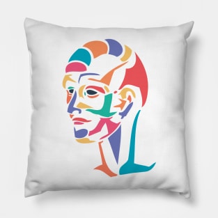 Abstract head Pillow