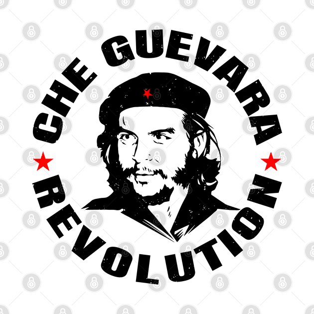 Che Guevara Rebel Cuban Guerrilla Revolution T-Shirt by HiDearPrint