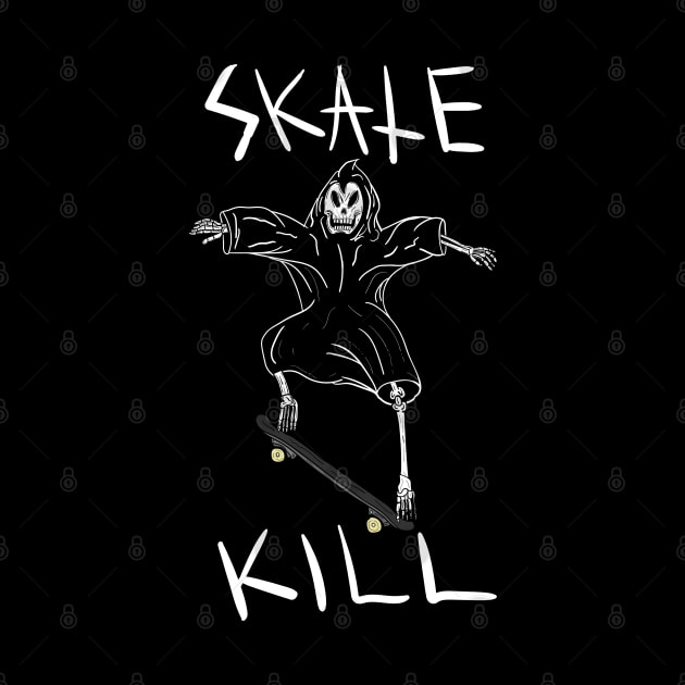 Skate and Kill - Grimm the Reaper by Vortexspace