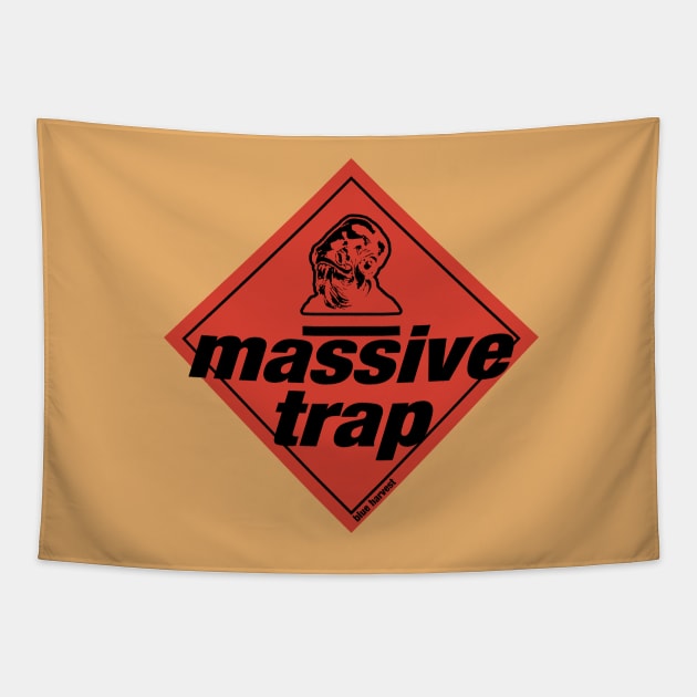 Massive Trap! Tapestry by Paulychilds