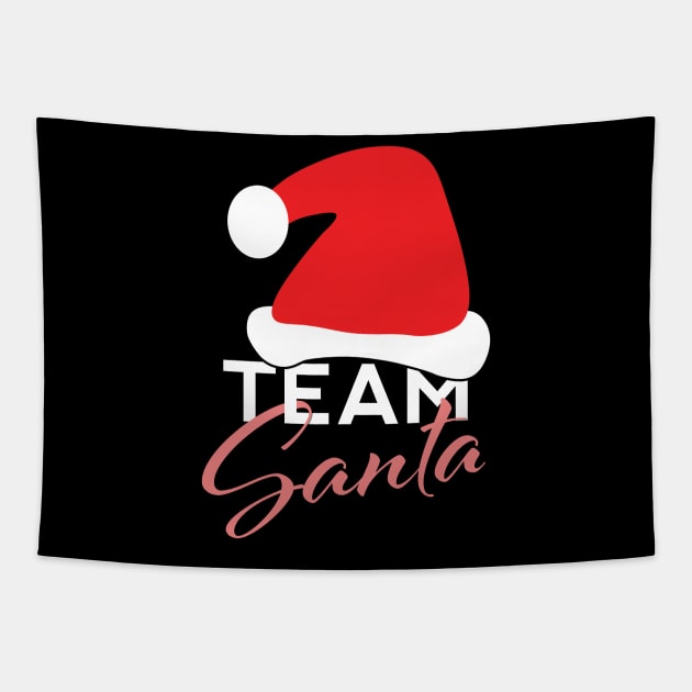 Team Santa Family Outfits Tapestry by McNutt