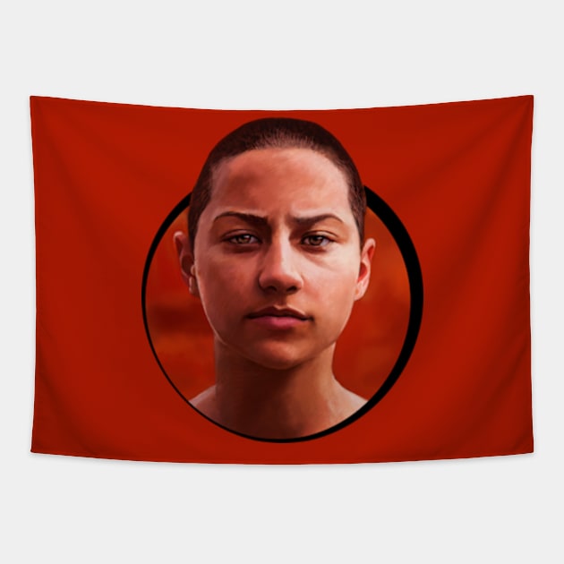 Emma Gonzalez Tapestry by xzaclee16