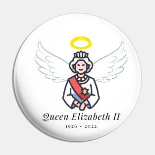 RIP Queen Elizabeth II Pin