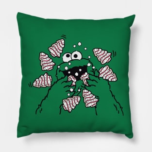 Christmas Tree Cake Monster Pillow