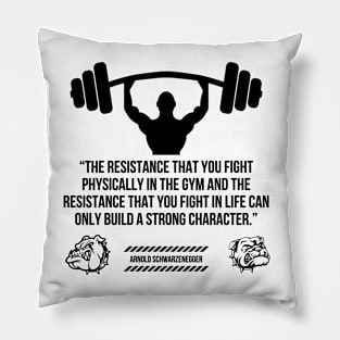 Gym motivation Pillow