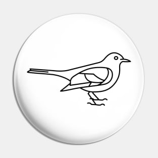 Blackbird Pin