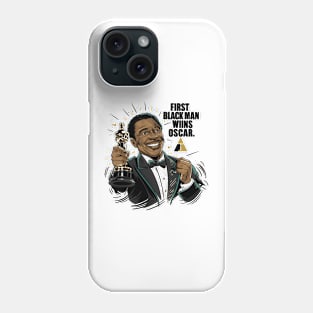 First Black Man wins Oscar Louis Gossett Phone Case