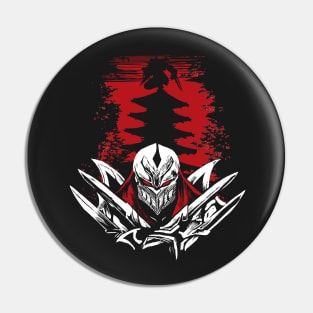 Zed, the Master of Shadows Pin