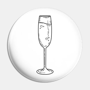 Sparkling wine Pin