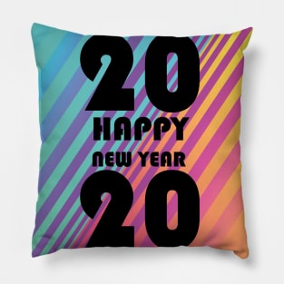 Happy New Year 2020 Pillow