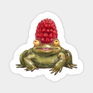 raspberry frog Magnet