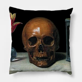 Still Life with a Skull Pillow