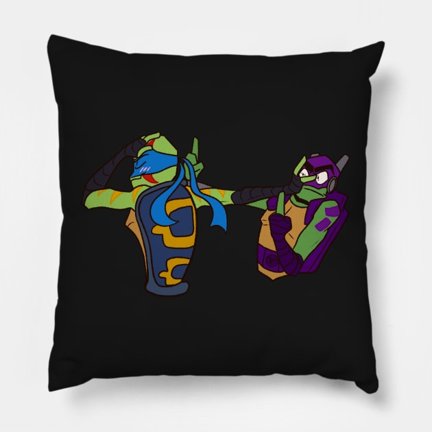 Disaster Twins Pillow by TheMothmann7