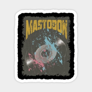 Mastodon Vintage Vynil Magnet