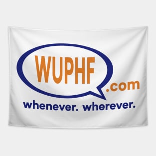 WUPHF Logo Tapestry