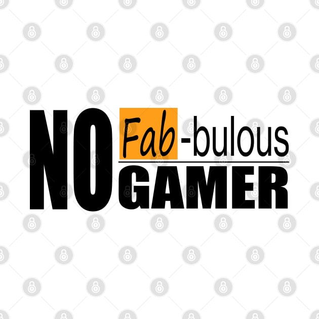 no fab-bulous gamer black by Reydex