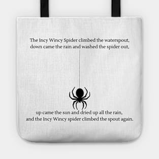 Incy Wincy Spider Nursery Rhyme Tote