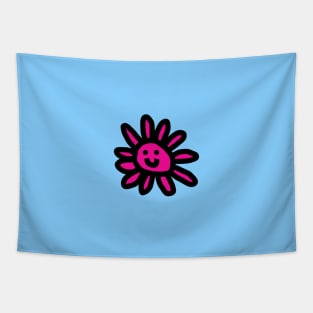 Small Minimal Daisy Face Cute Flower Tapestry