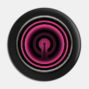 Pink Caster Emblem (Radio Sentai Castranger) Pin