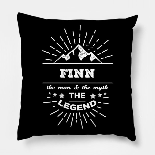 Finn Pillow by LeonAd