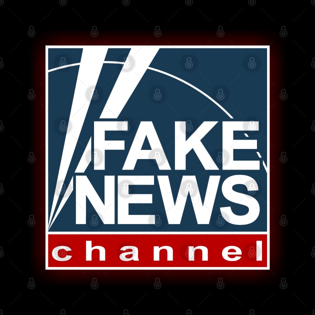 Fake News Channel Fox News Logo by joeysartworld