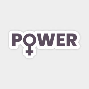 girl power feminist Magnet