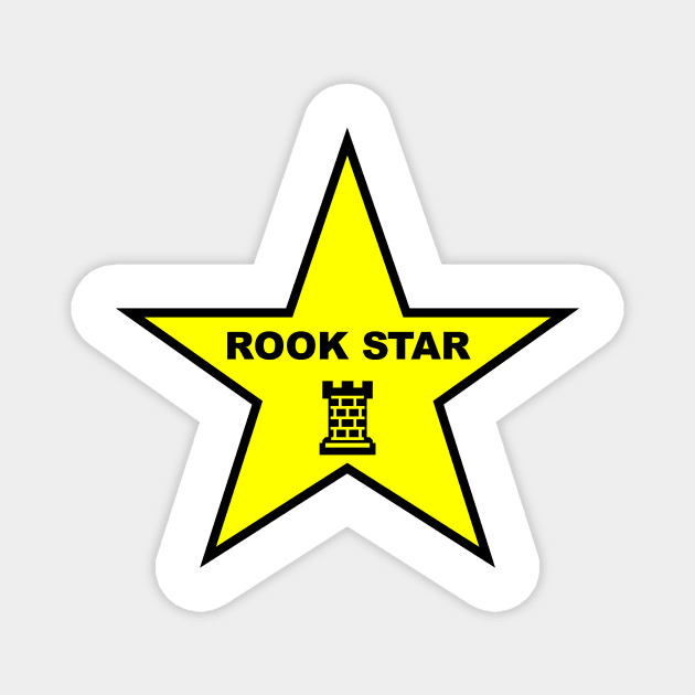 Rook Star Magnet by Designs_by_Tom