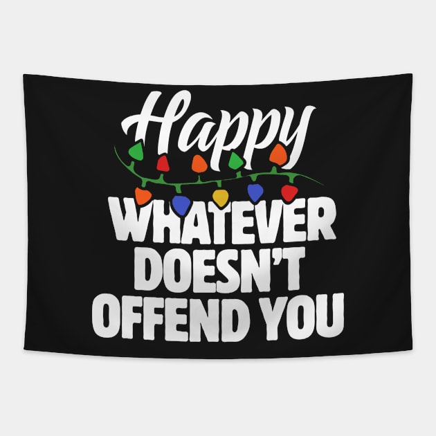 Happy Whatever doesn't offend you Tapestry by bubbsnugg