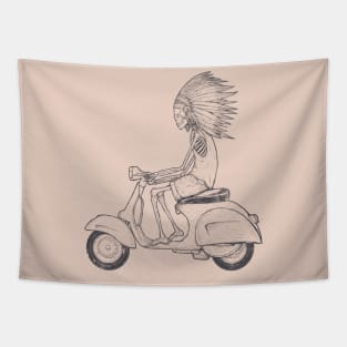 Biker Tapestry