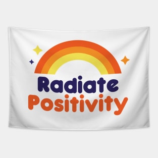 Radiate Positivity Rainbow Beam Tapestry