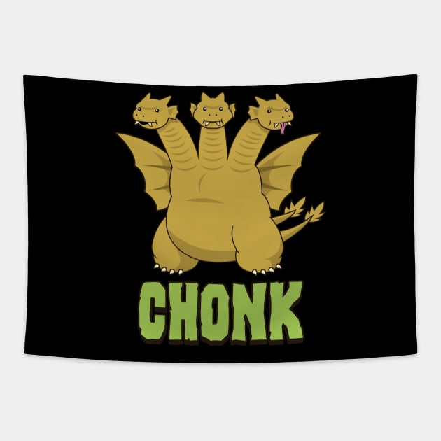 King Noodles Chonk Tapestry by Gridcurrent