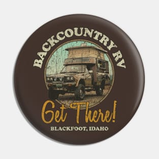 Backcountry RV Pin