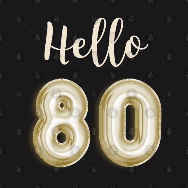 Funny 80th Birthday by TayaDesign