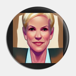 Cecile Richards | Comics Style Pin