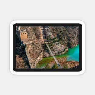 Great Wall of China & Bridge Magnet