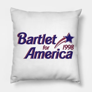 West Wing Retro Bartlet for America Pillow