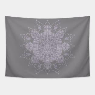 Dot Art meets Mandala Tapestry