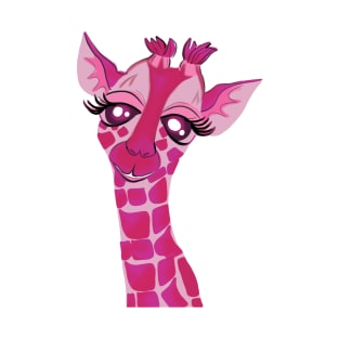 pink giraffe T-Shirt