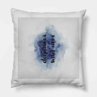 Deep River Wild River Pillow