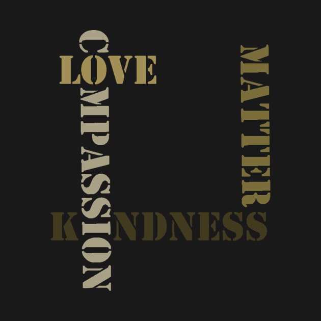 Love Kindness Compassion by Anung