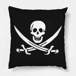 Calico Jack Rackham Flag Pillow