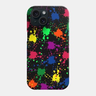 colorful Splash Pattern Phone Case