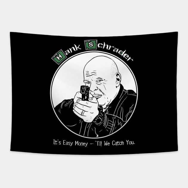 Hank Schrader - Breaking Bad Tapestry by Black Snow Comics