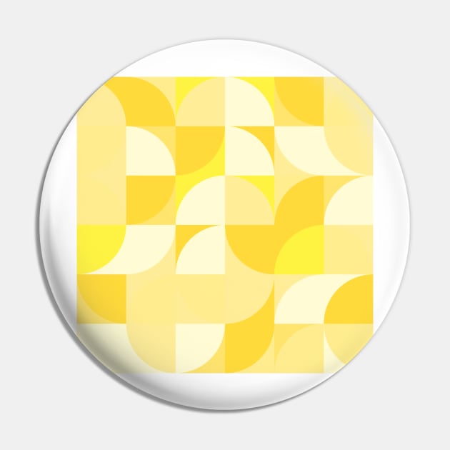 Modern Geometric (Lemon) Pin by Makanahele