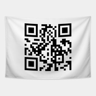 Rick Roll GIF QR Code Tapestry