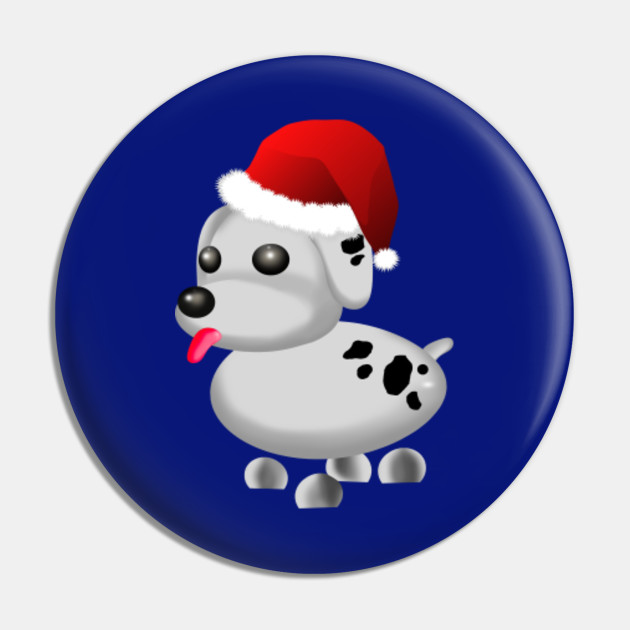 adopt me christmas dog - poduszki roblox teepublic pl