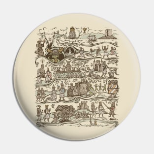 The Caerbannog Tapestry Pin